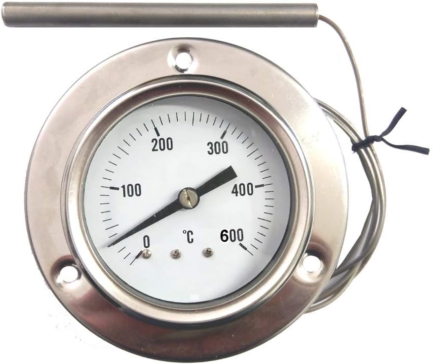 Soap Making Thermometer - เทอร์โมมิเตอร์ Pyrometer สแตนเลส 0-500 ° เซ็นเซอร์อุณหภูมิสําหรับเตาอบเตาย่างพิซซ่าเตาไม้