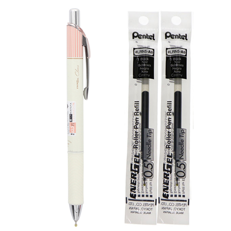 Pentel Pen Energel - 1ปากกา + 2เติม LifeMaster Pentel EnerGel