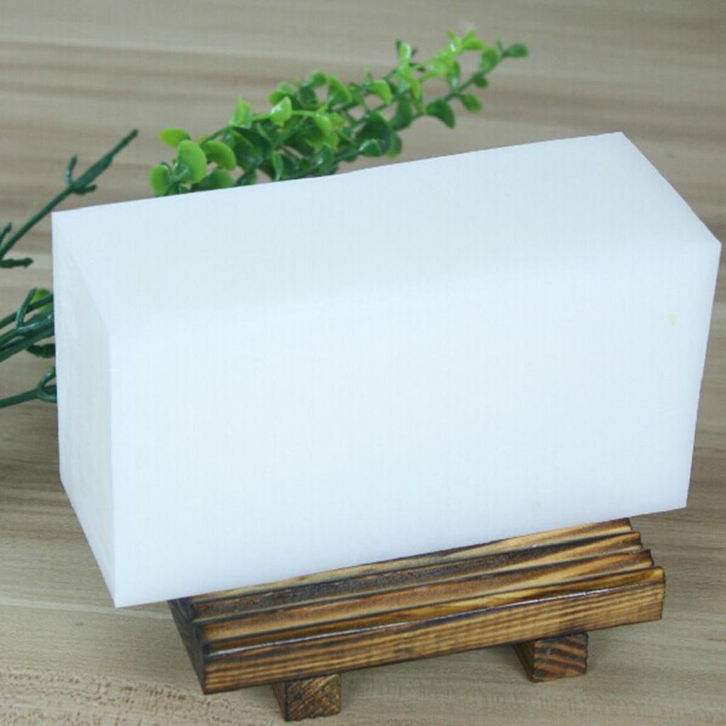 Soap Making Ingredients - สบู่เบสสีขาวอ่อน สำหรับทำสบู่แฮนด์เมด วัตถุดิบออร์แกนิก สำหรับงานประดิษฐ์สบู่ DIY ที่บ้านหรือในสตูดิโอ