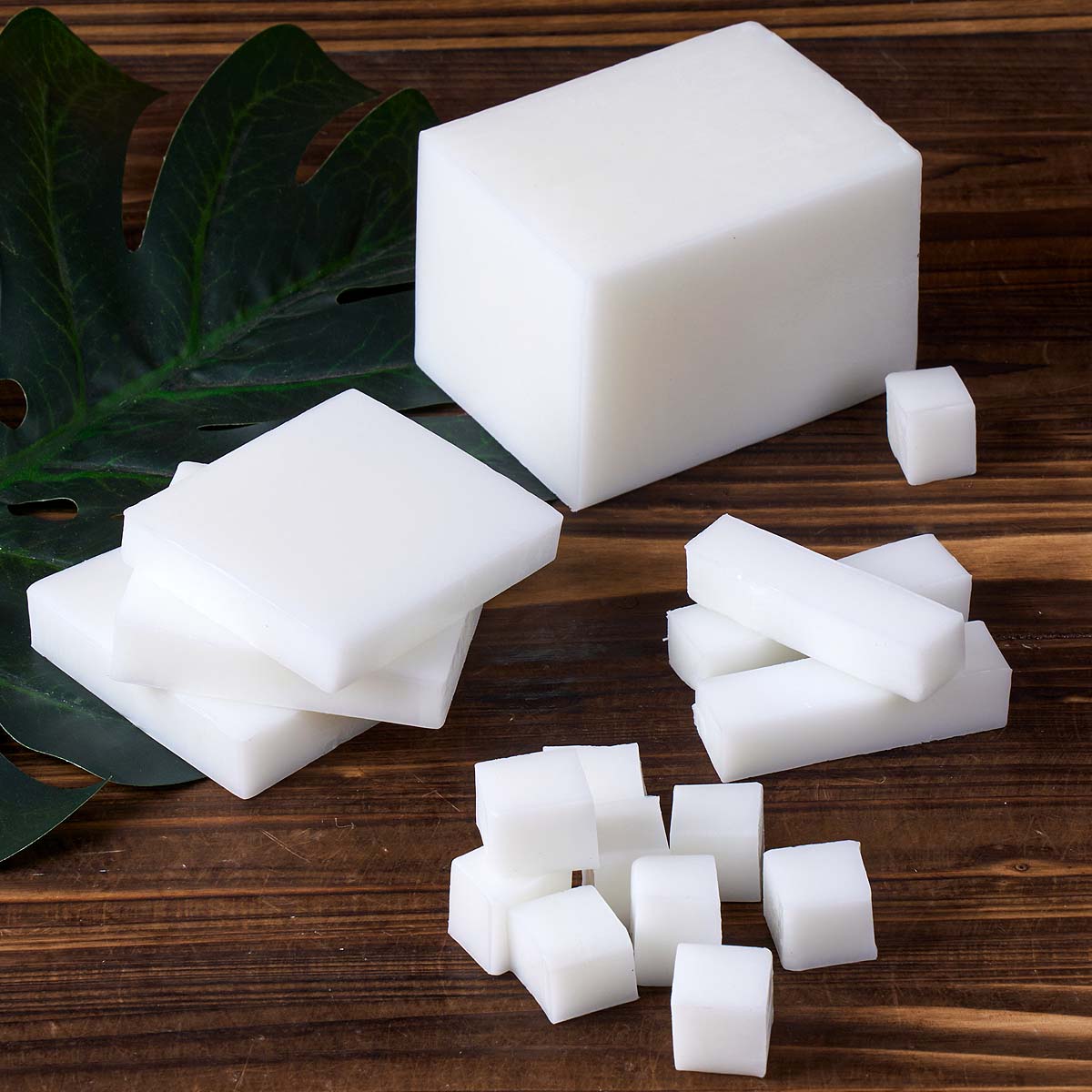 Soap Making Ingredients - สบู่กลีเซอรีนใสสีขาว 1000 กรัม สำหรับทำสบู่หอม อุปกรณ์ทำสบู่ DIY