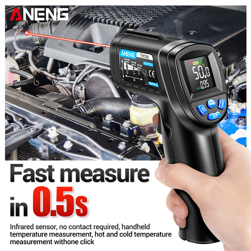 ANENG -50~550 ℃   เครื่องวัดอุ - Soap Making Thermometer บทวิจารณ์และราคา