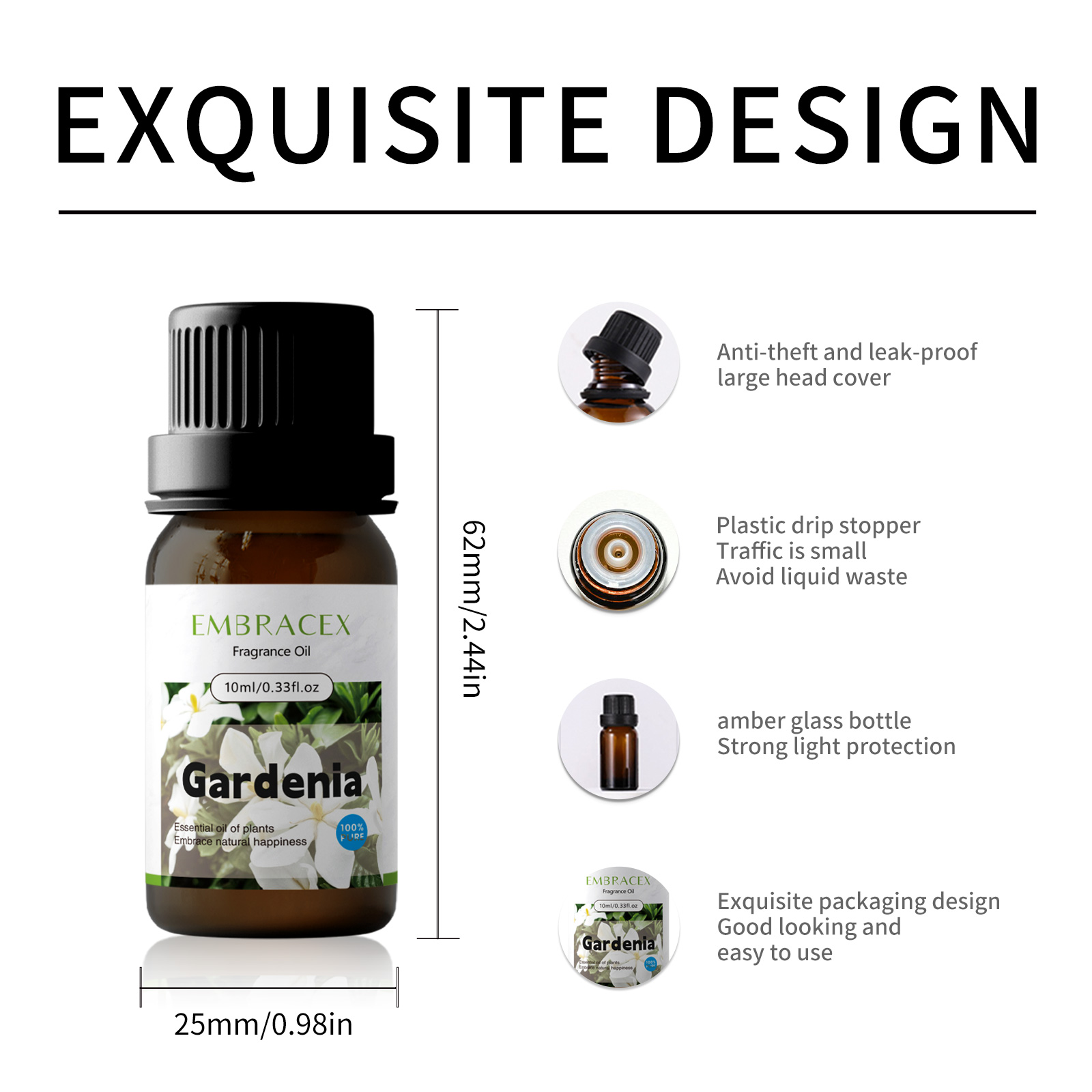 น้ำมันหอมระเหยการ์ดีเนีย 10 มล - Soap Making Ingredients บทวิจารณ์และราคา