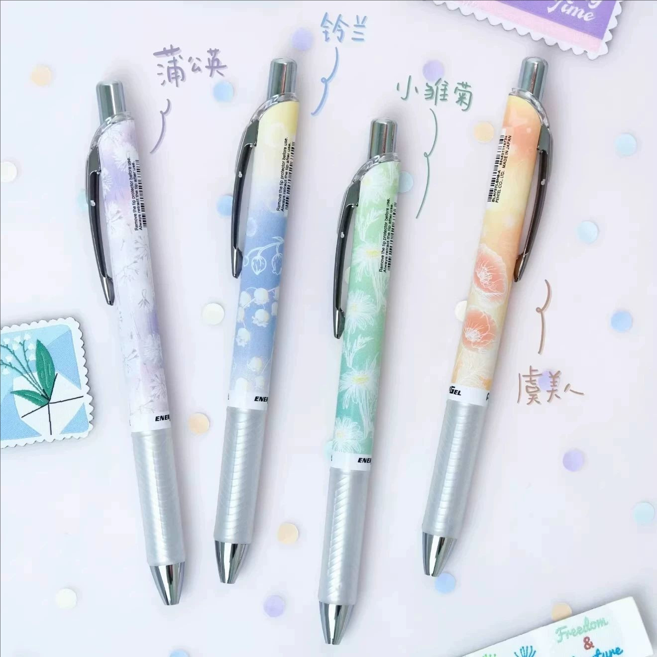 2026 นิว เจแปน เพนเทล ฟลาวเวอร - Pentel Pen Energel บทวิจารณ์และราคา