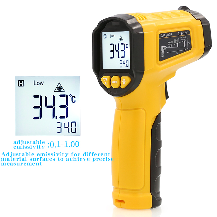 TS600 อินฟราเรดแบบไม่สัมผัส HY - Soap Making Thermometer บทวิจารณ์และราคา
