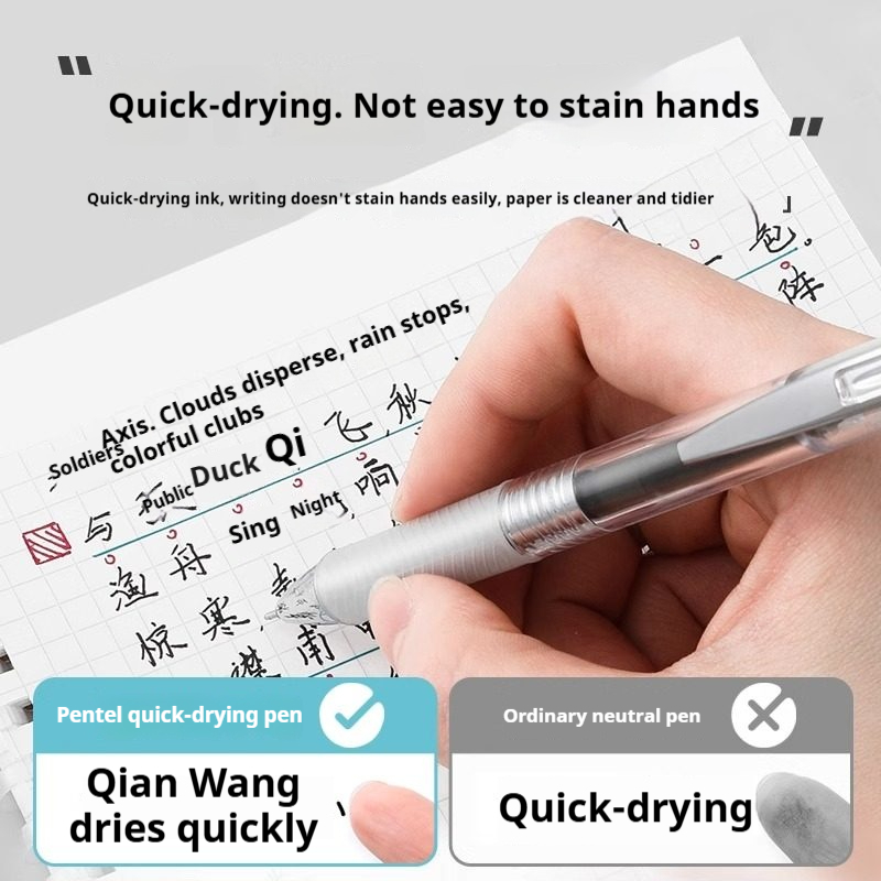 ปากกาเจล Pentel EnerGel Inkfre - Pentel Pen Energel บทวิจารณ์และราคา