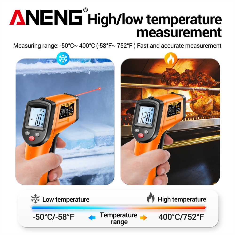 ANENG ปืนวัดอุณหภูมิดิจิตอลอิน - Soap Making Thermometer บทวิจารณ์และราคา