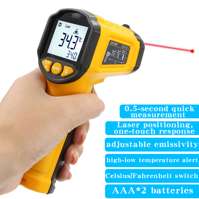 เทอร์โมมิเตอร์อินฟราเรดแบบไม่ส - Soap Making Thermometer บทวิจารณ์และราคา