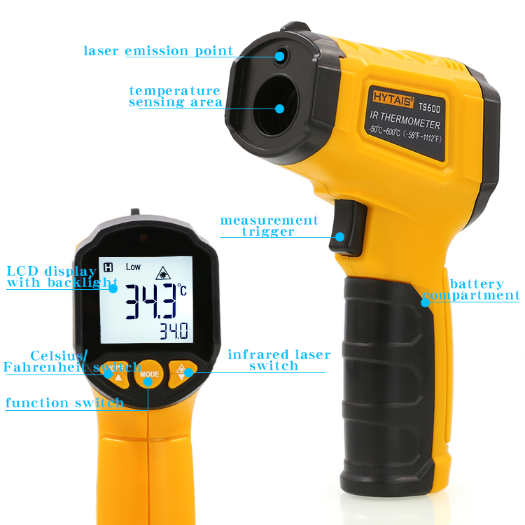เทอร์โมมิเตอร์อินฟราเรดแบบไม่ส - Soap Making Thermometer บทวิจารณ์และราคา