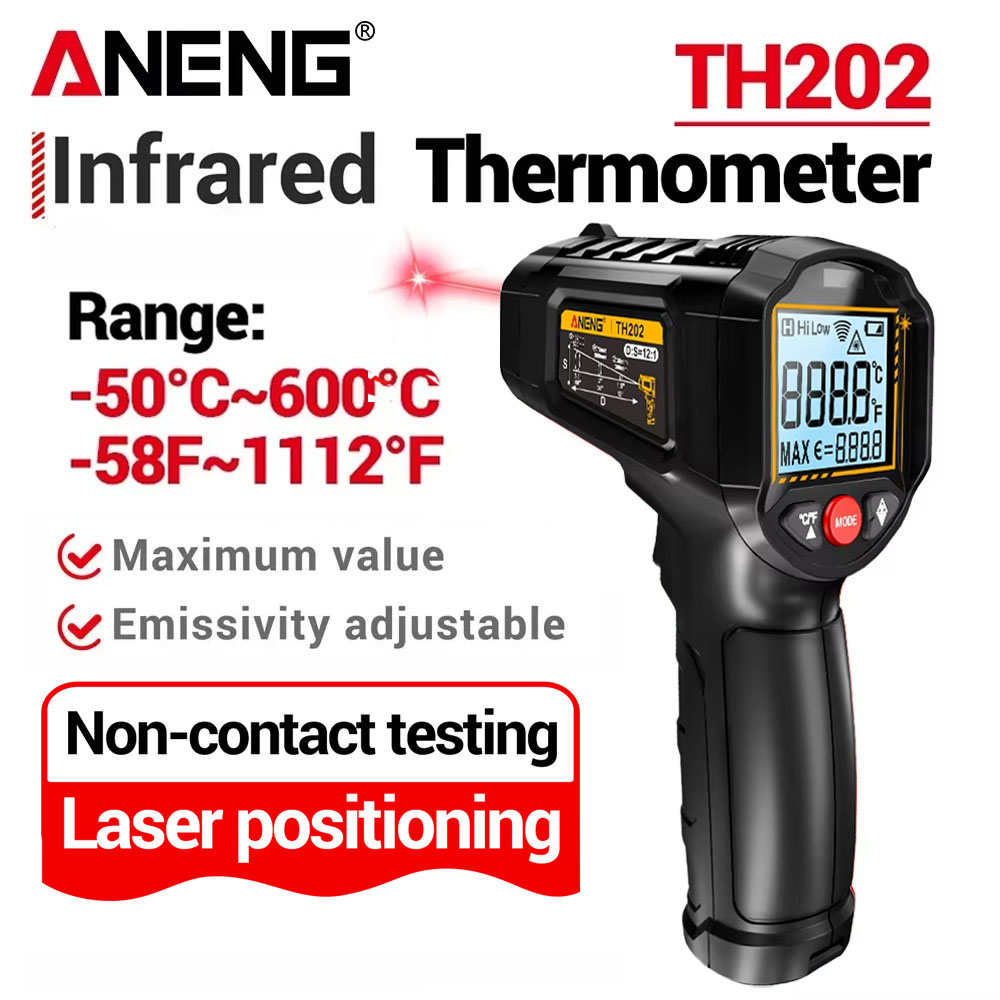 ANENG เครื่องวัดอุณหภูมิอินฟรา - Soap Making Thermometer บทวิจารณ์และราคา