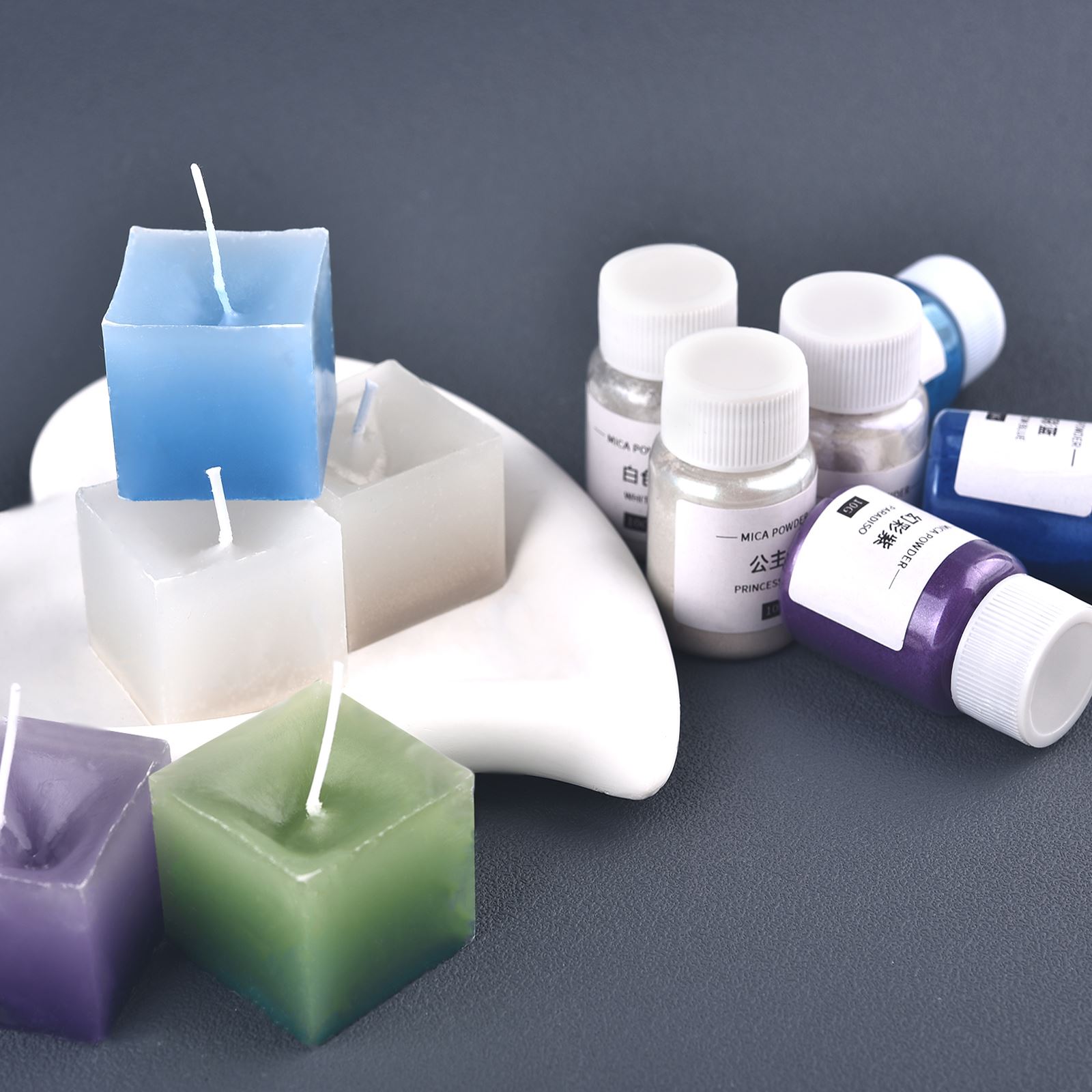 10กรัมผงสีประกายมุกผงเรซินสีย้ - Soap Making Equipment For Beginners บทวิจารณ์และราคา