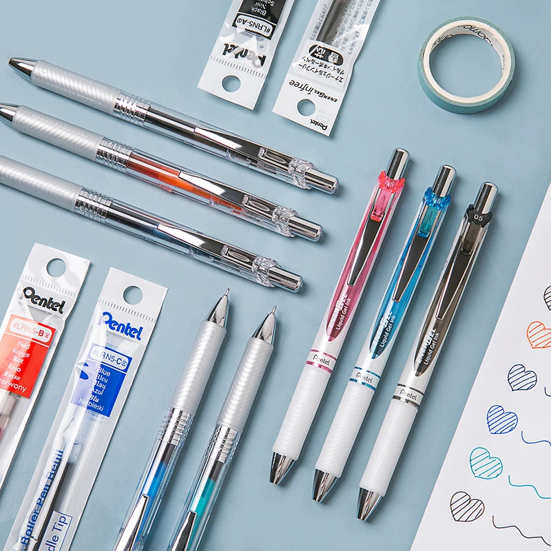 ญี่ปุ่นจํากัดClear Edition Pen - Pentel Pen Energel บทวิจารณ์และราคา